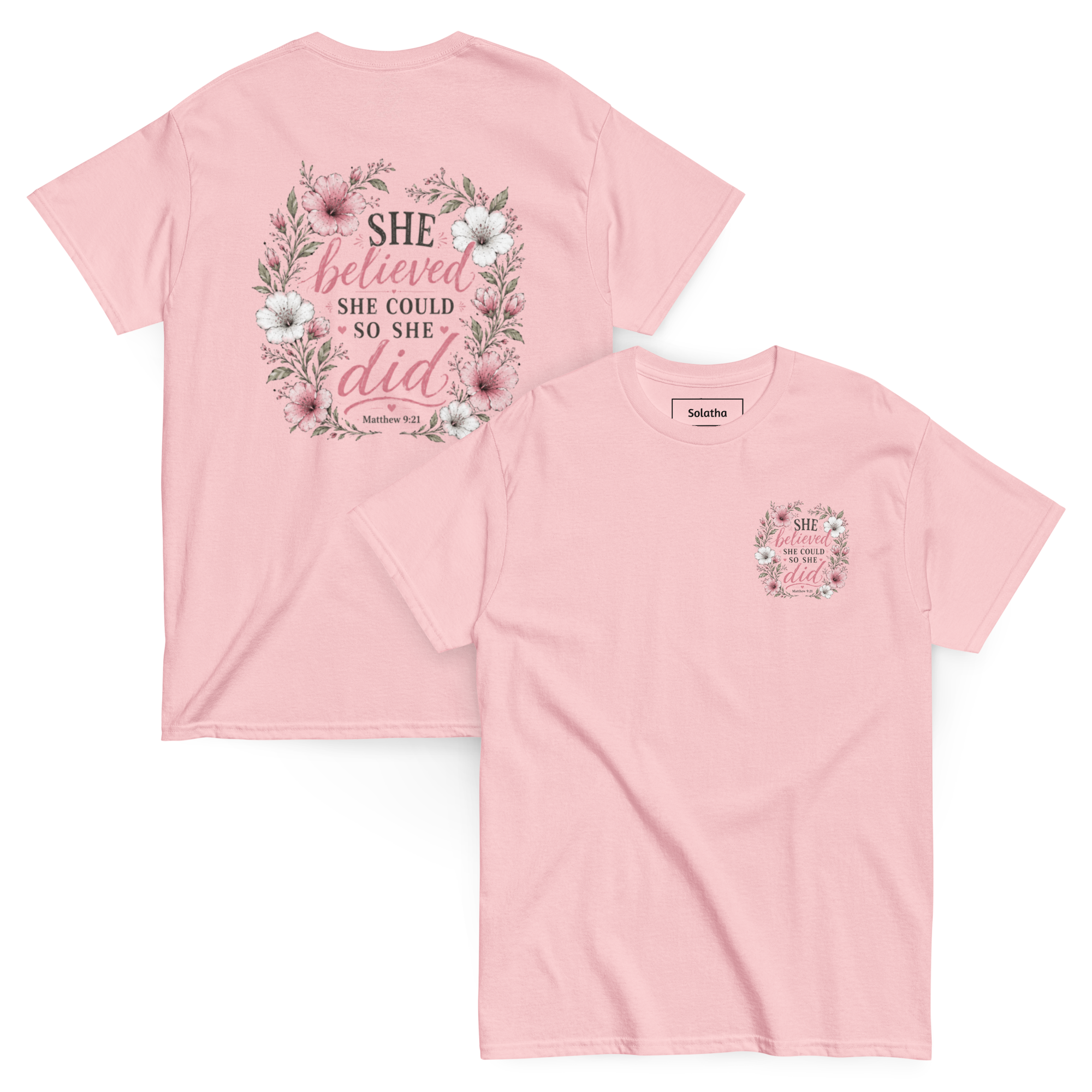 She Believed She Could So She Did T-Shirt