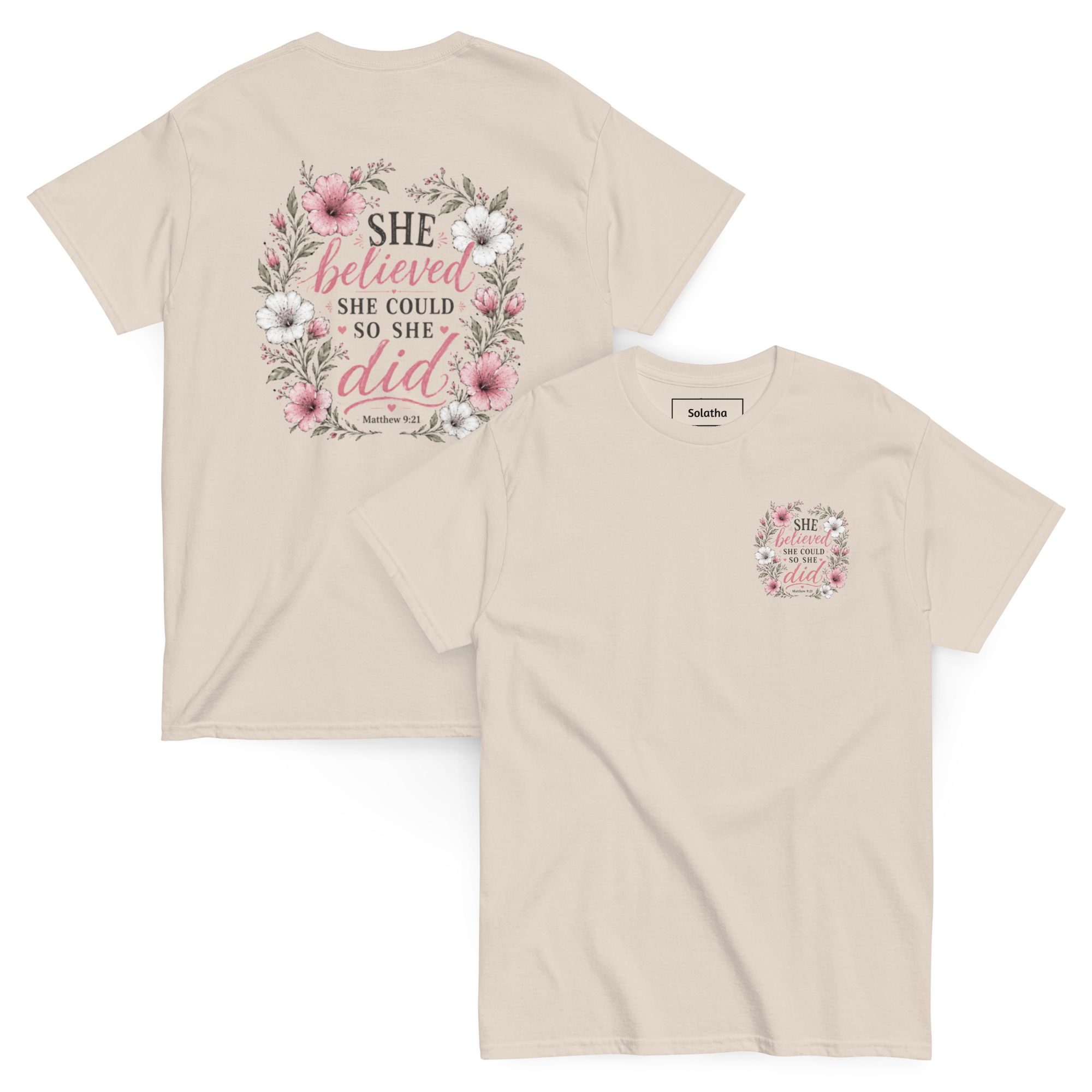 She Believed She Could So She Did T-Shirt