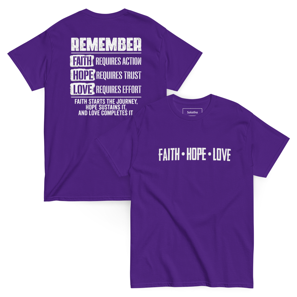 Faith Hope Love T-Shirt