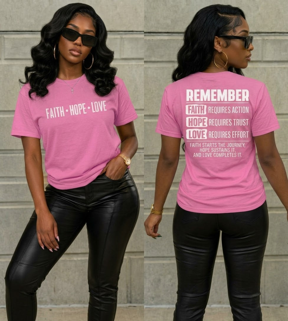 Faith Hope Love T-Shirt