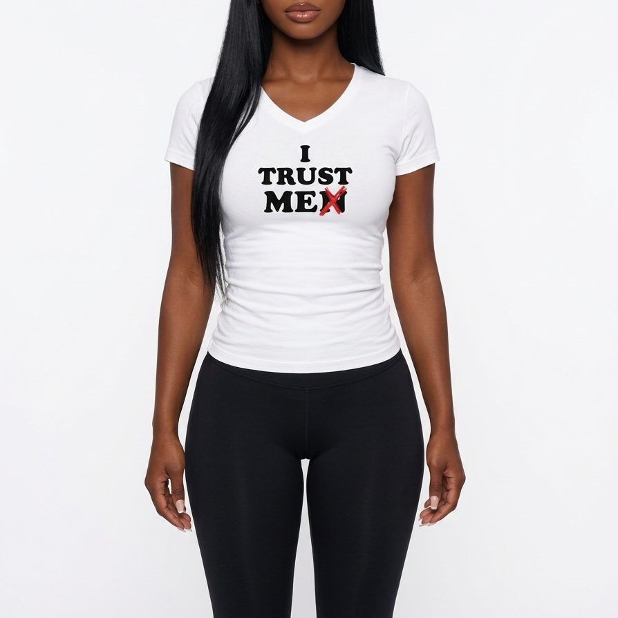 I Trust Me V-Neck T-Shirt