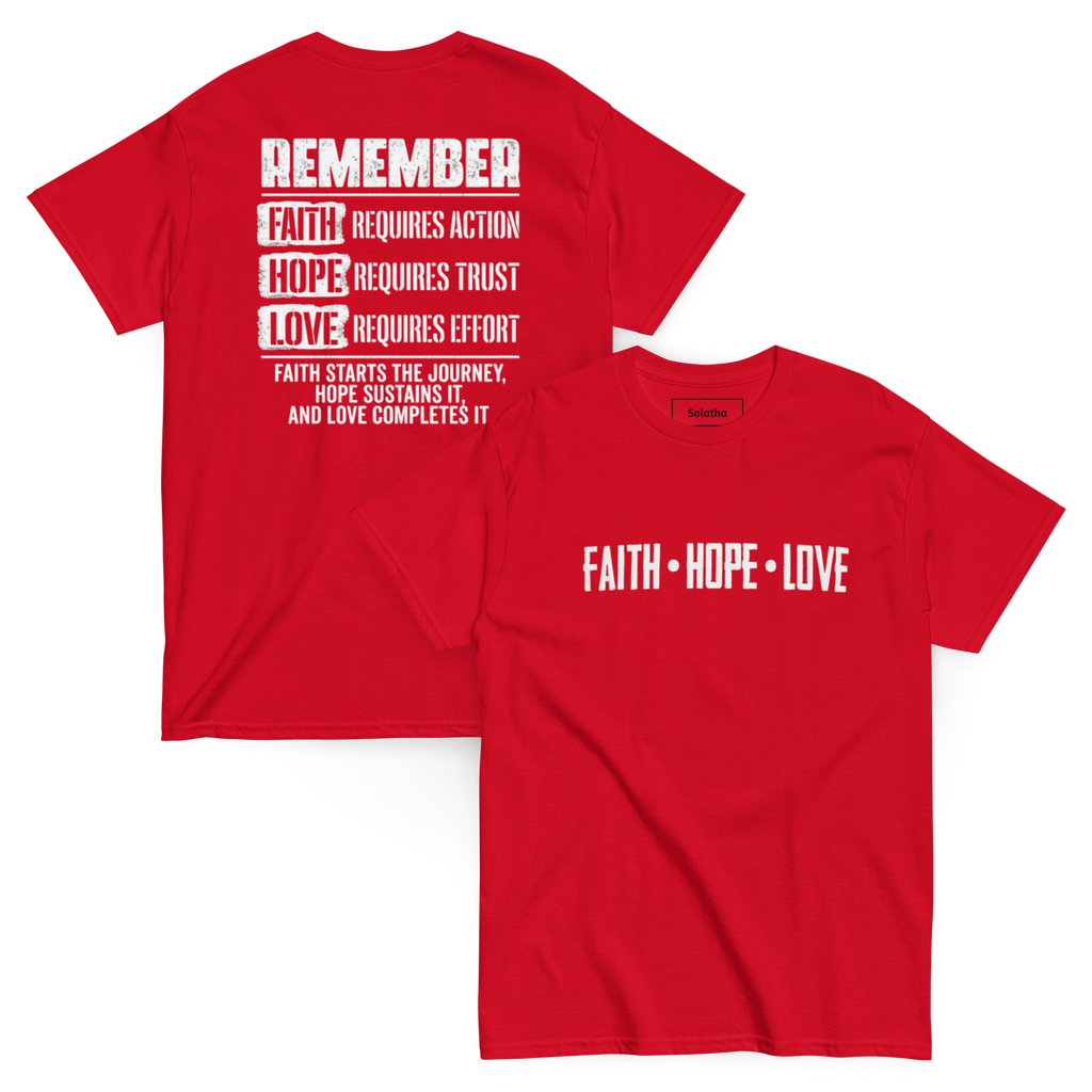 Faith Hope Love T-Shirt