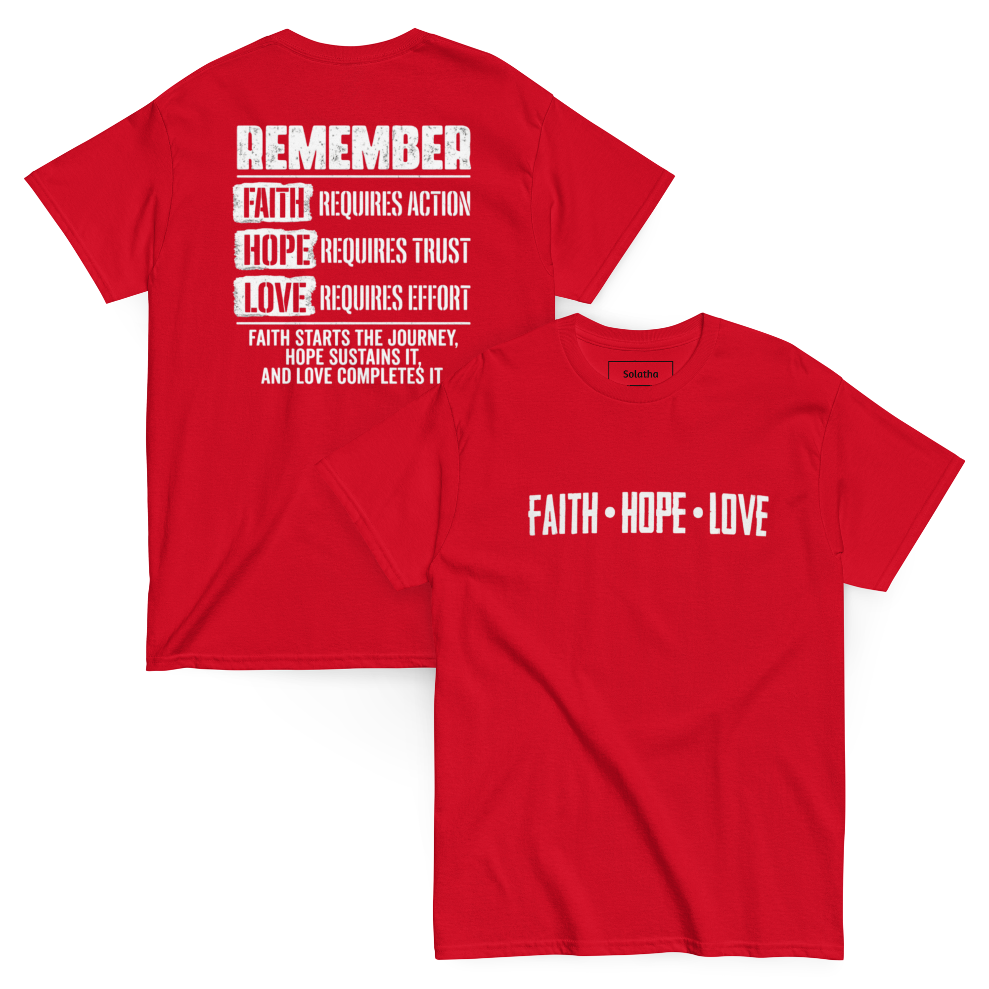 Faith Hope Love T-Shirt