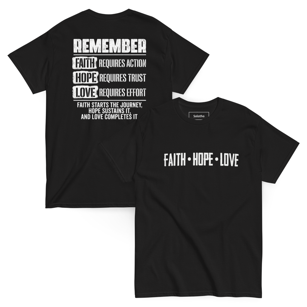 Faith Hope Love T-Shirt