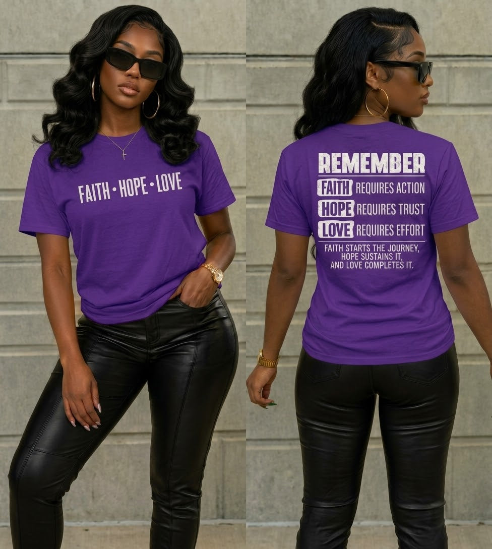 Faith Hope Love T-Shirt